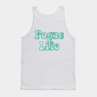 Tie Dye Mint Pogue Life Tank Top